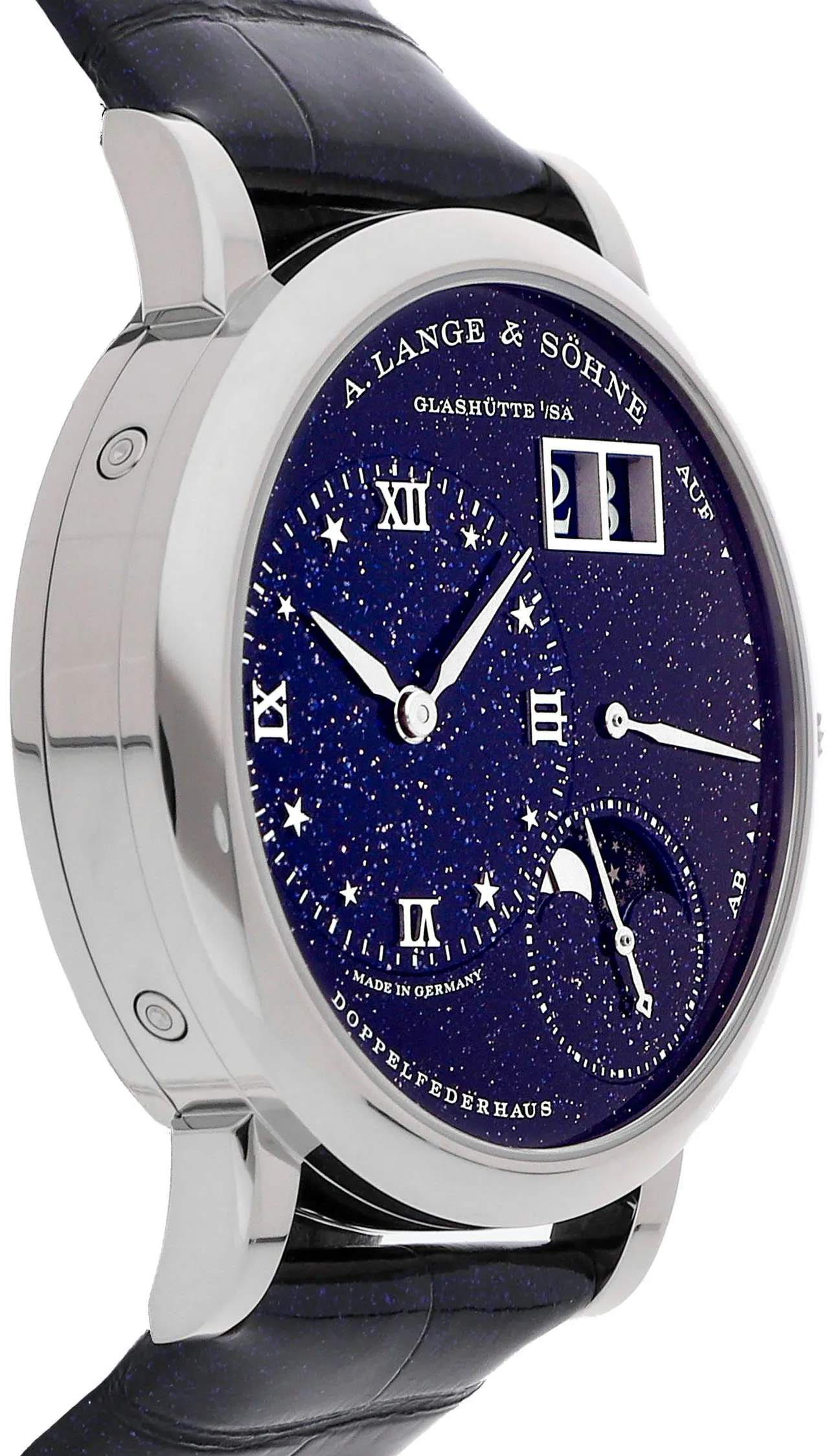 A. Lange & Söhne Lange 1 182.086 36mm White gold Blue 2