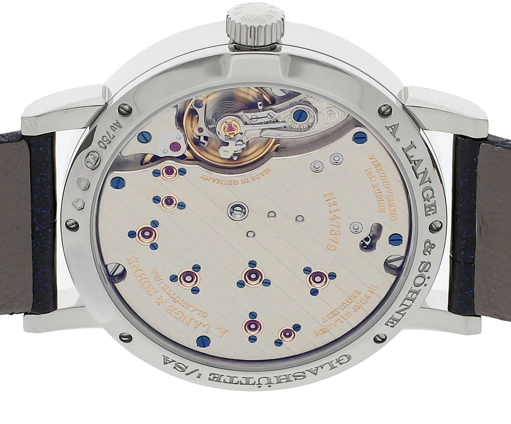 A. Lange & Söhne Lange 1 182.086 36mm White gold Blue 4