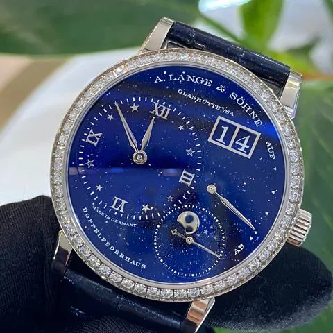 A. Lange & Söhne Lange 1 182.886 36.1mm White gold Blue 1