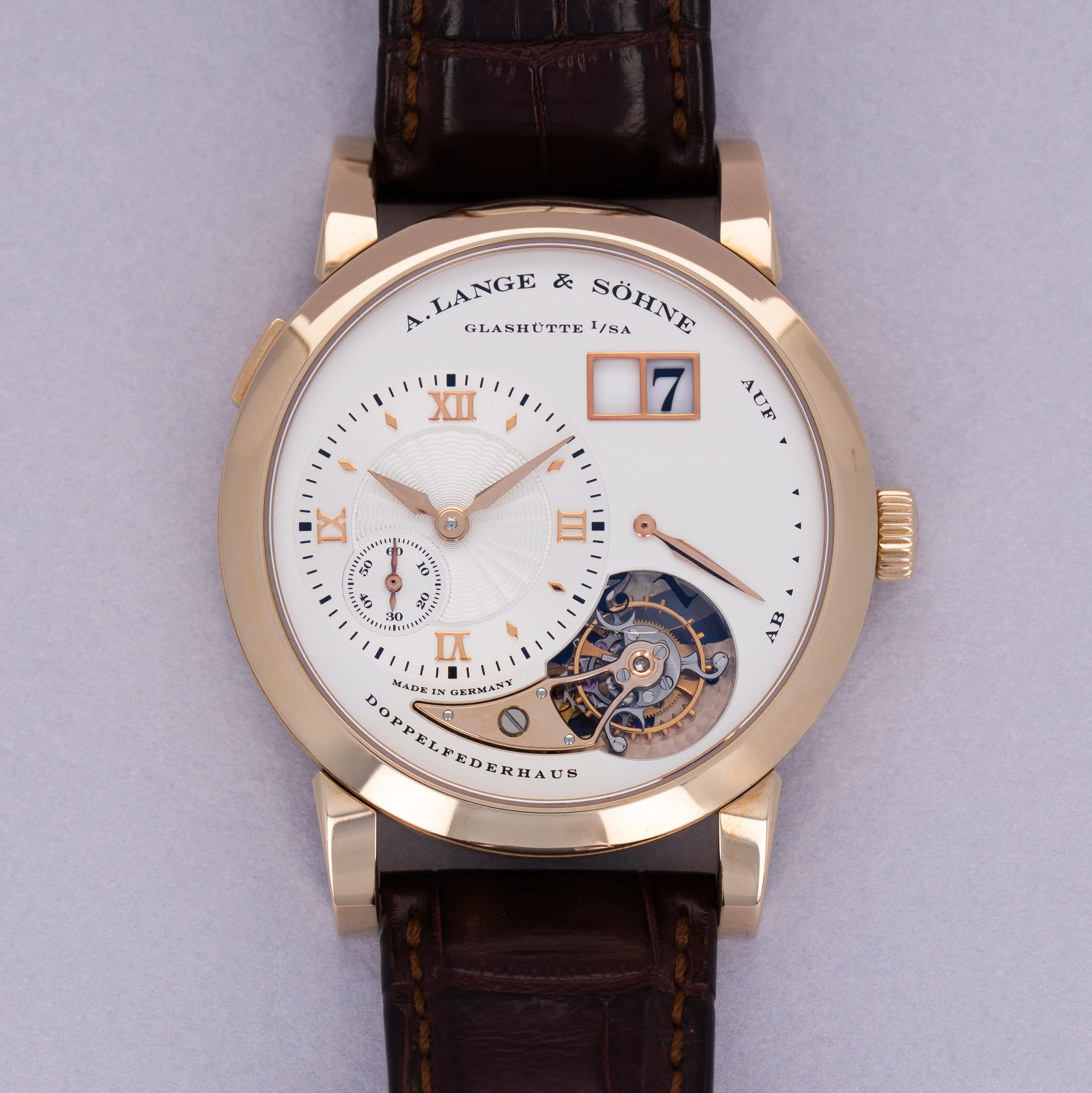 A. Lange & Söhne Lange 1 722.050 38.5mm 18k Gold Silver