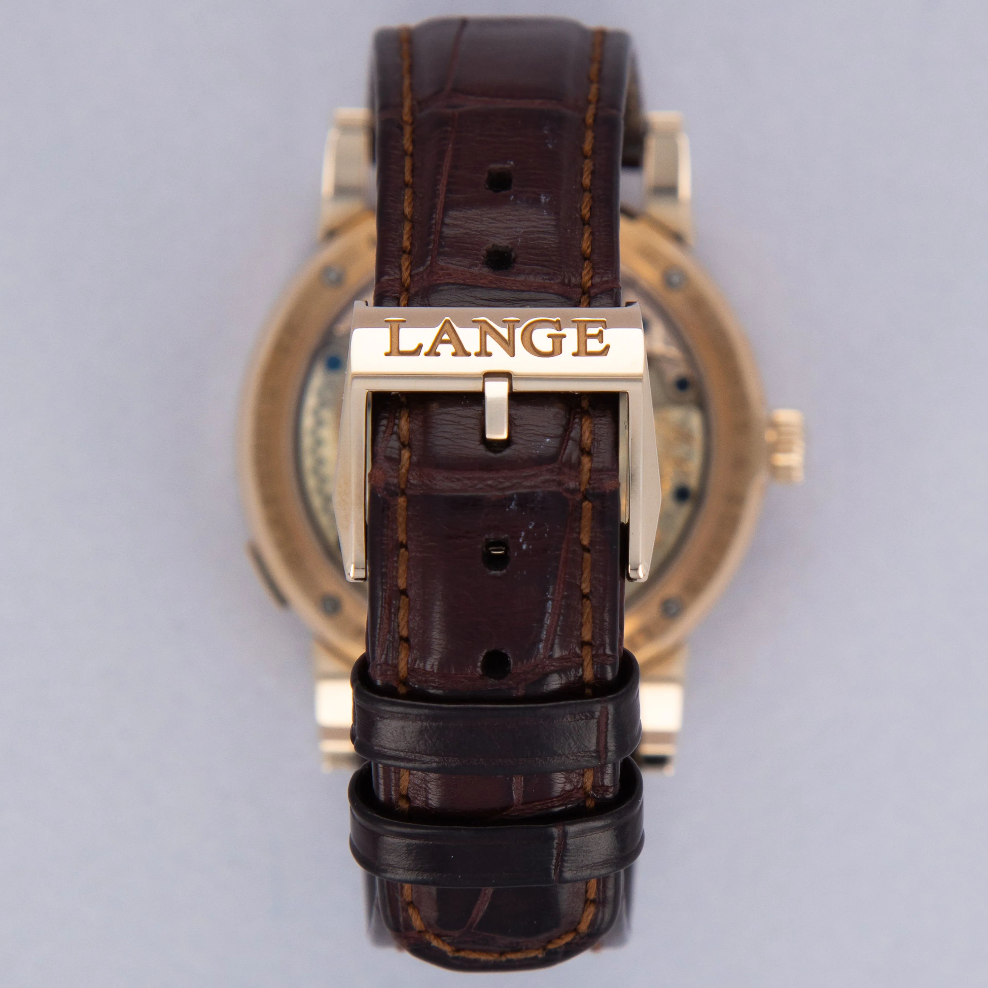 A. Lange & Söhne Lange 1 722.050 38.5mm 18k Gold Silver 10