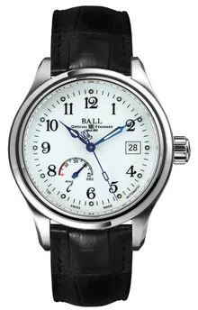 Ball Trainmaster NM1056D-L1J-WH 41mm Stainless steel White