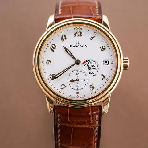 Blancpain Villeret Ultra-Slim 36mm Yellow gold White