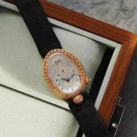 Breguet Reine de Naples 8928BR/8D/844.DD0D 33mm Rose gold Silver 1