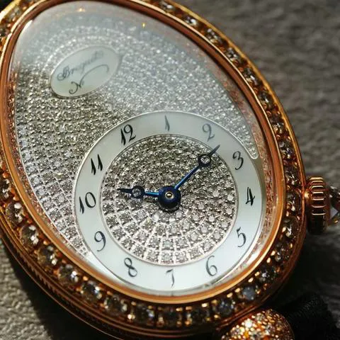 Breguet Reine de Naples 8928BR/8D/844.DD0D 33mm Rose gold Silver 2