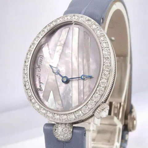 Breguet Reine de Naples 9818BB/5V/922/DD0D 32.5mm White gold Mother-of-pearl 2