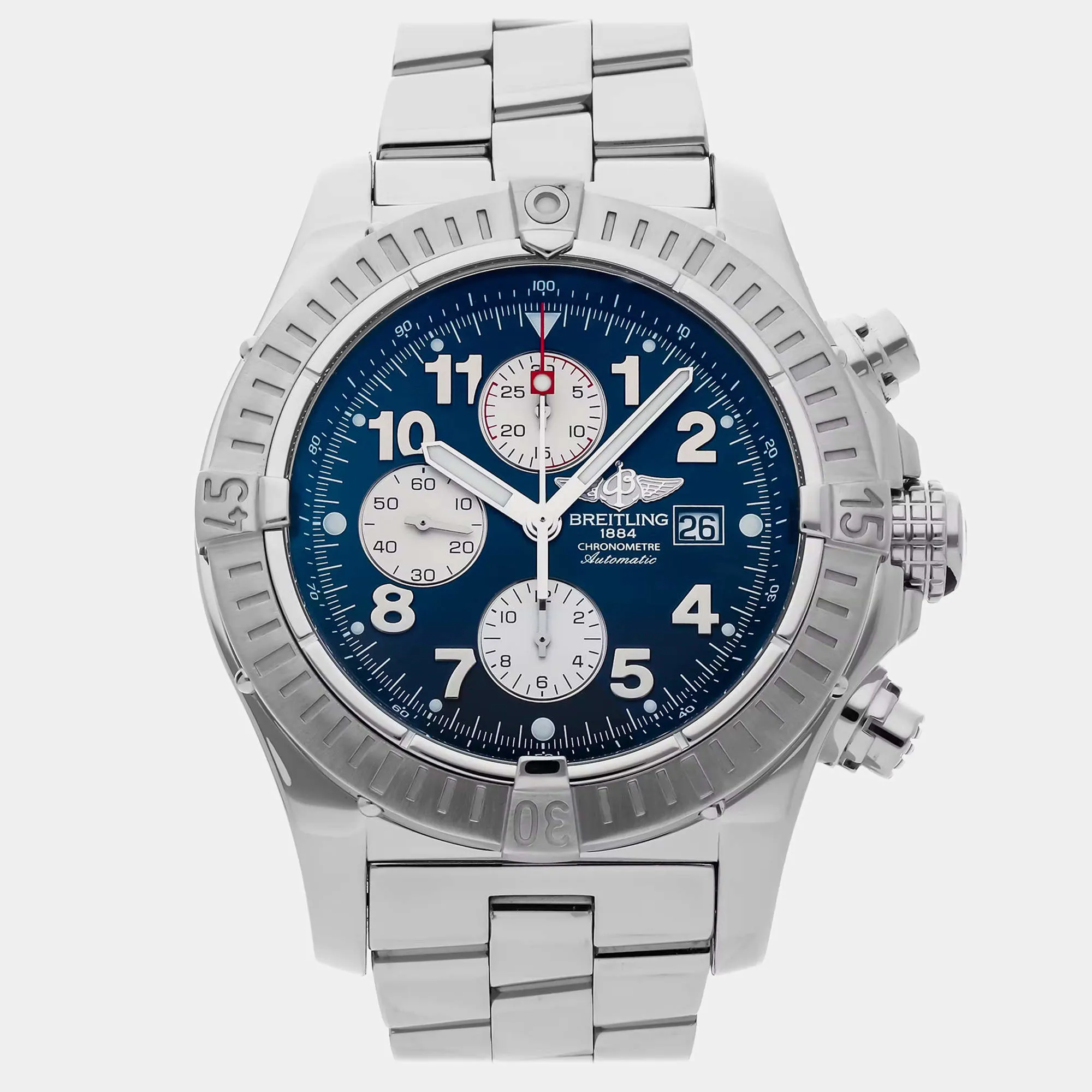 Breitling Avenger A1337011.C615 48mm Stainless steel Blue