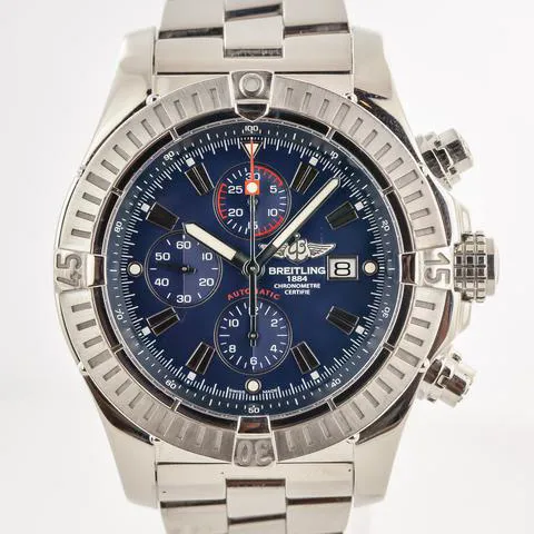 Breitling Avenger A13370 48mm Stainless steel Blue