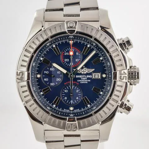 Breitling Avenger A13370 48mm Stainless steel Blue 1