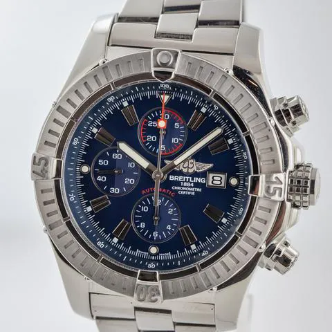 Breitling Avenger A13370 48mm Stainless steel Blue 4