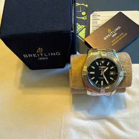 Breitling Avenger A17318101B1A1 43mm Stainless steel Black 8