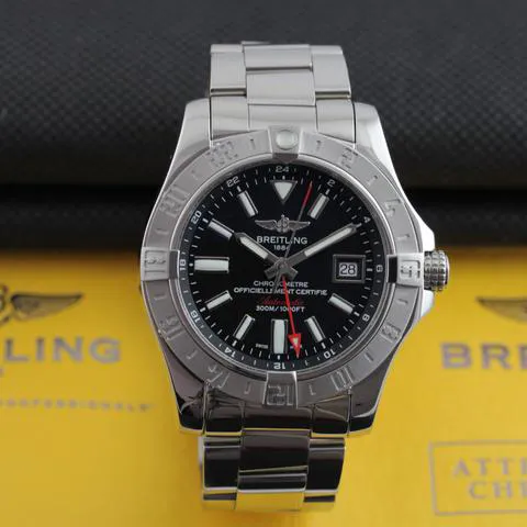 Breitling Avenger A32390 43mm Stainless steel Black