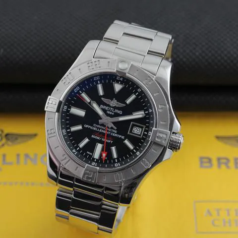 Breitling Avenger A32390 43mm Stainless steel Black 1