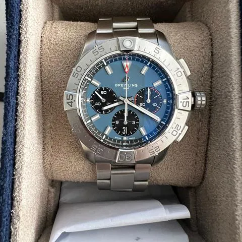 Breitling Avenger AB0147101C1A1 44mm Stainless steel Blue 10