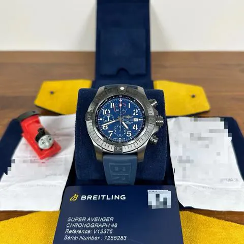 Breitling Avenger V13375101C1X1 48mm Titanium Blue