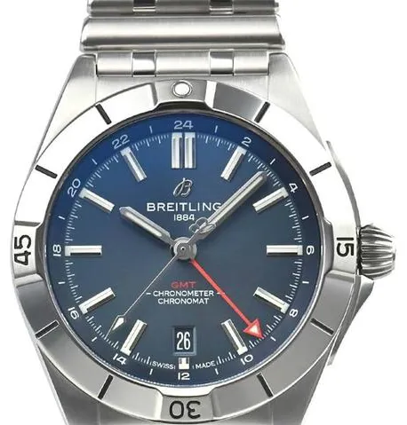 Breitling Chronomat A32398101C1A1 40mm Stainless steel Blue 1