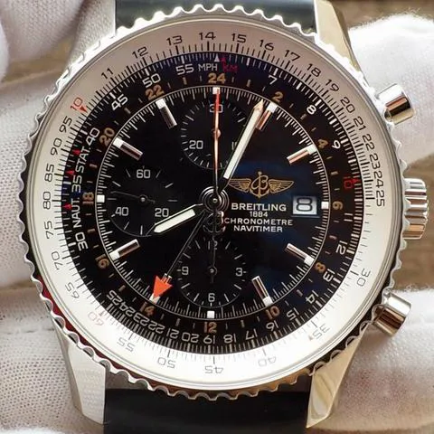 Breitling Navitimer A24322 46mm Stainless steel Black 7