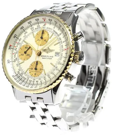 Breitling Navitimer B13019 41mm Yellow gold Champagne 2