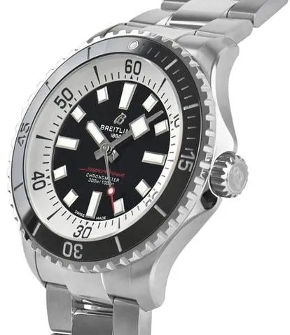 Breitling Superocean A17376211B1A1 44mm Stainless steel Black