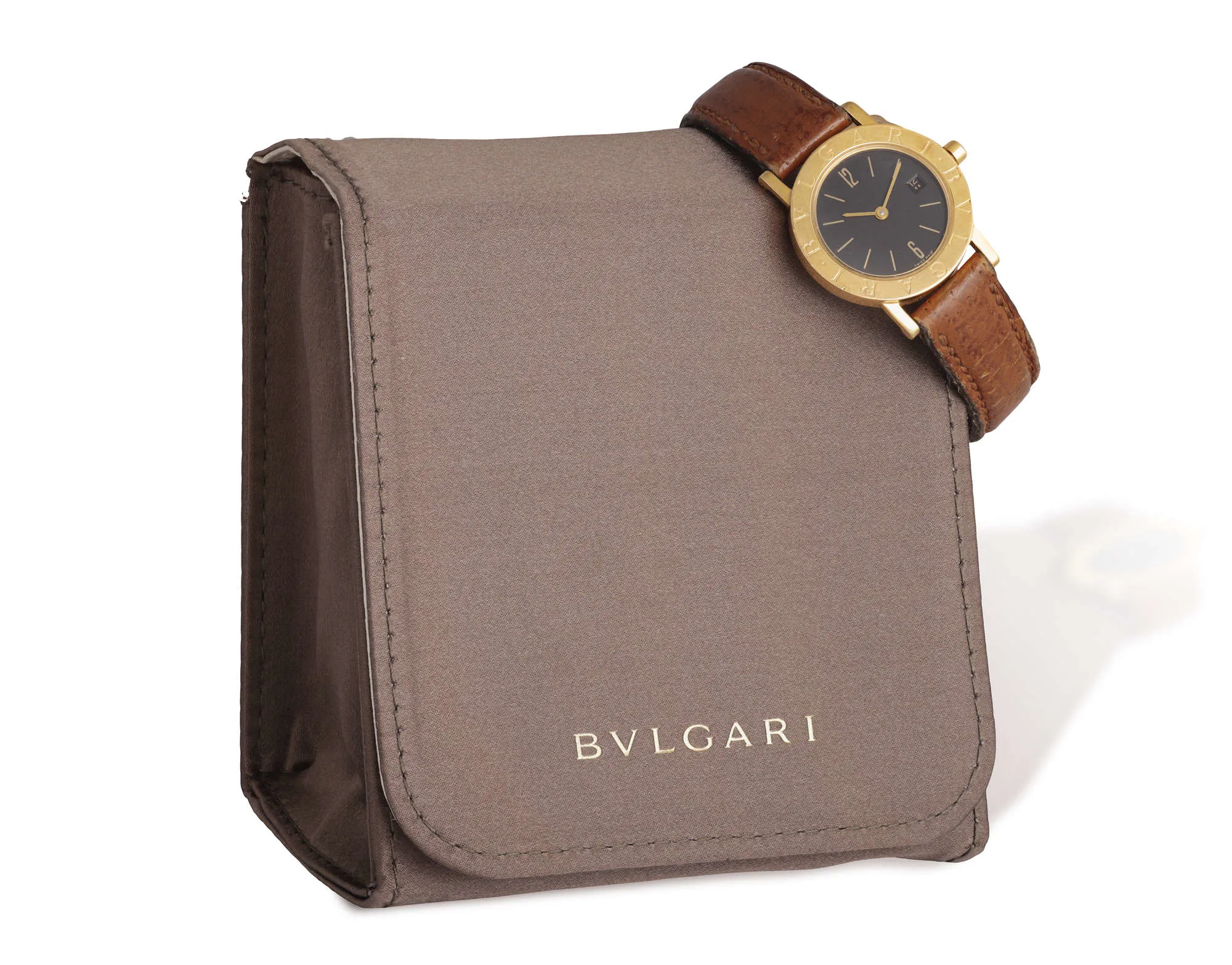 Bulgari Bulgari BB26GL 26mm 18k yellow gold Black 2