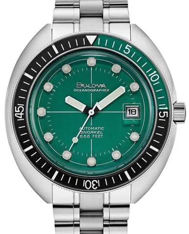 Bulova Archive 96B322 44mm Stainless steel Green