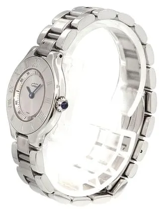 Cartier 21 Must de Cartier W10109T2 28mm Stainless steel Silver 1