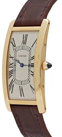 Cartier Baignoire WGTA0057 23mm Yellow gold Beige 3