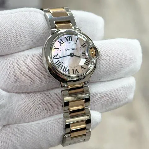 Cartier Ballon Bleu 28mm 3009 28mm Stainless steel Rose