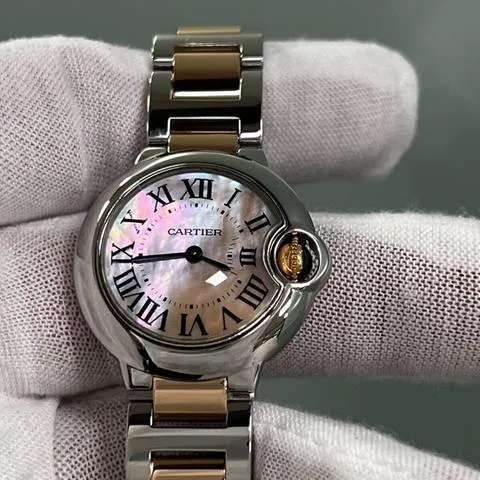 Cartier Ballon Bleu 28mm 3009 28mm Stainless steel Rose 2