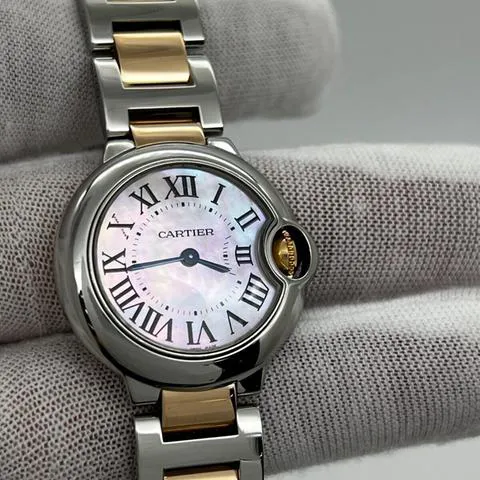 Cartier Ballon Bleu 28mm 3009 28mm Stainless steel Rose 3