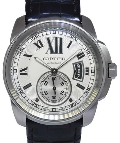 Cartier Calibre de Cartier 3299 42mm Stainless steel Silver 1