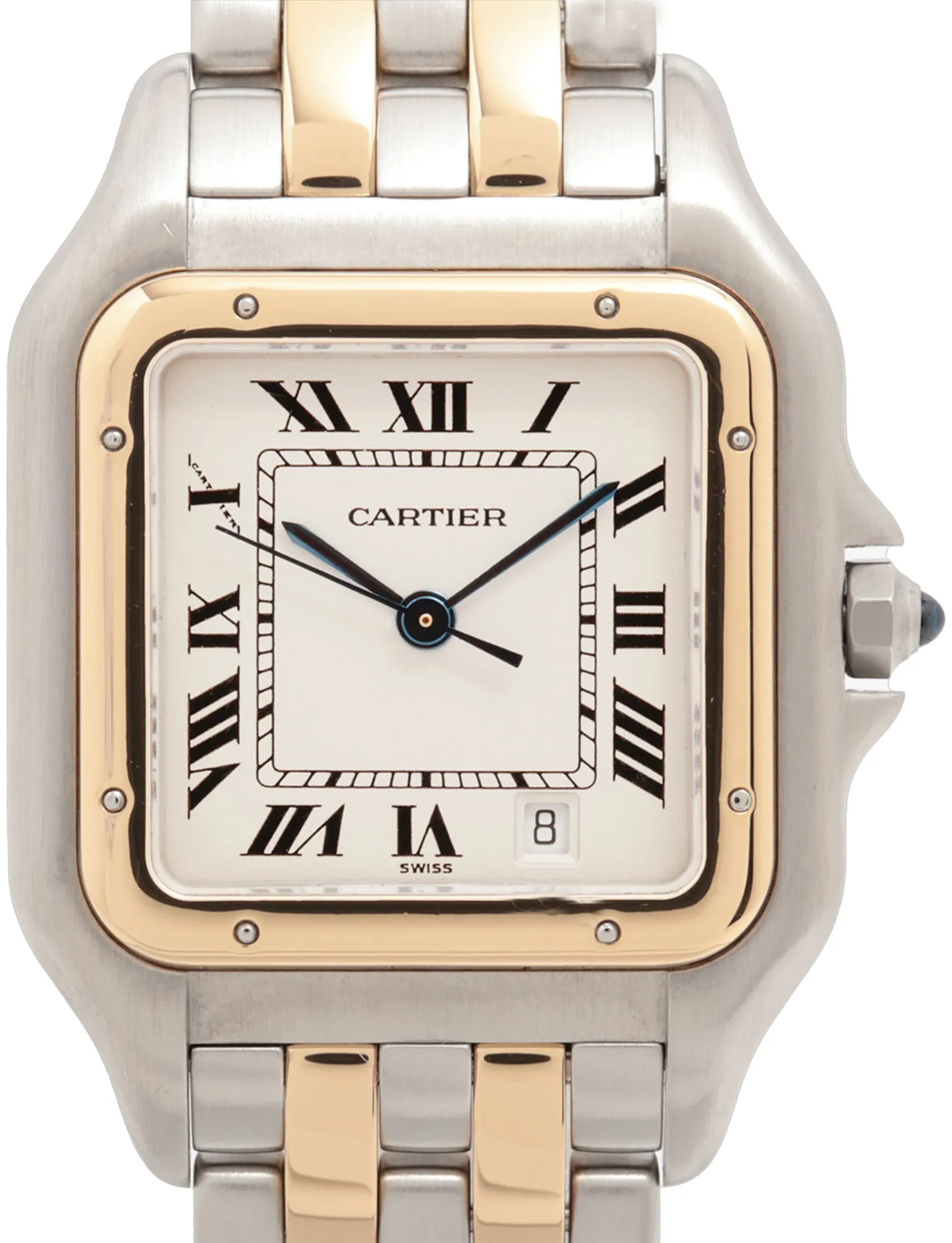 Cartier Panthère 110000R 27mm Yellow gold and Stainless steel White