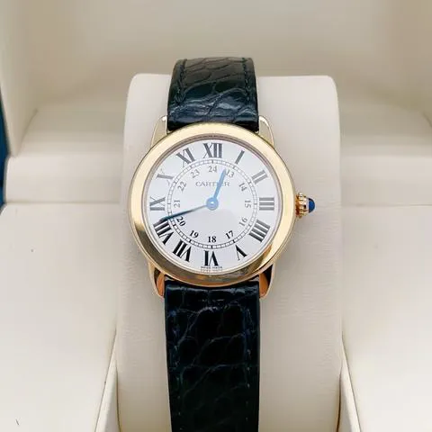 Cartier Ronde Solo de Cartier 29mm Yellow gold White