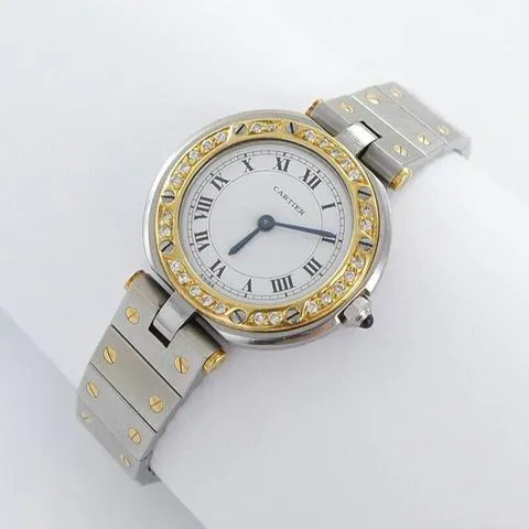 Cartier Santos 8191 27mm Yellow gold