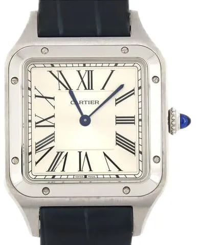 Cartier Santos Dumont WSSA0022 31.5mm Silver