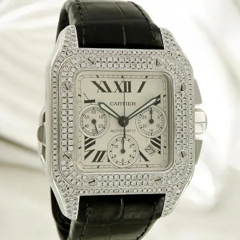 Cartier Santos W20090X8 41mm Stainless steel Silver 1