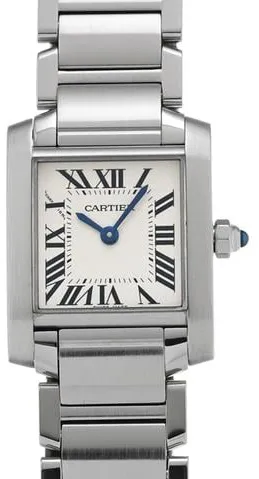 Cartier Tank Française W51008Q3 20mm Stainless steel Silver