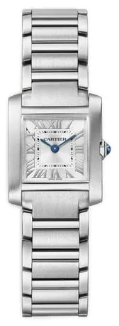 Cartier Tank Française WSTA0065 21mm Stainless steel Silver