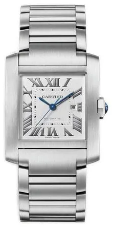 Cartier Tank Française WSTA0067 31mm Stainless steel Silver