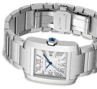 Cartier Tank Française WSTA0067 31mm Stainless steel Silver 2