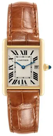 Cartier Tank Louis Cartier W1529756 25mm Yellow gold Silver 1