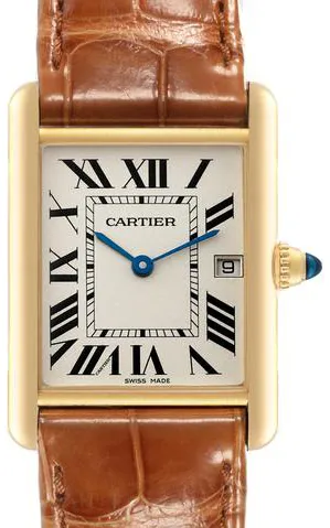 Cartier Tank Louis Cartier W1529756 25mm Yellow gold Silver 2