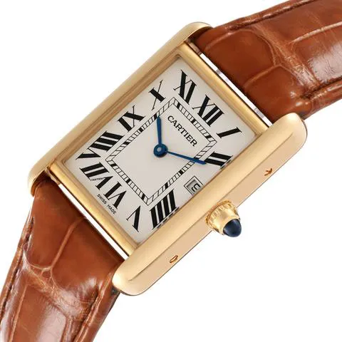 Cartier Tank Louis Cartier W1529756 25mm Yellow gold Silver 4