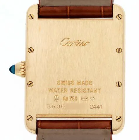 Cartier Tank Louis Cartier W1529756 25mm Yellow gold Silver 6