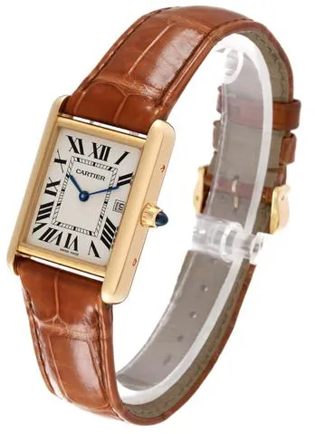 Cartier Tank Louis Cartier W1529756 25mm Yellow gold Silver 7