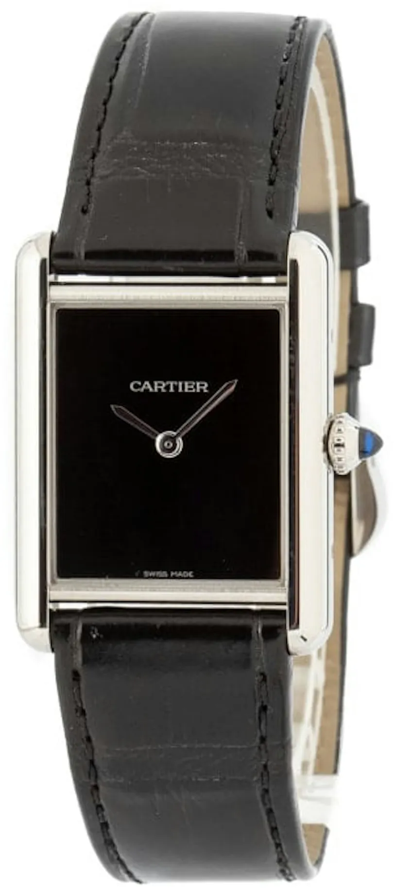 Cartier Tank Must WSTA0072 25mm Stainless steel Black 1