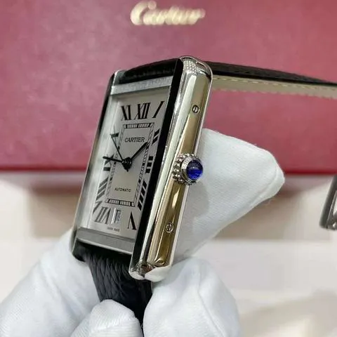 Cartier Tank W5200027 31mm Stainless steel Silver 1