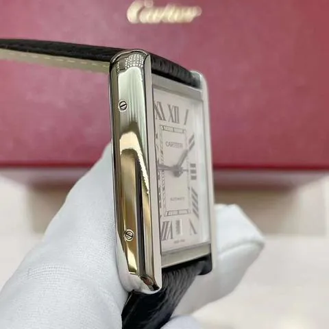 Cartier Tank W5200027 31mm Stainless steel Silver 2