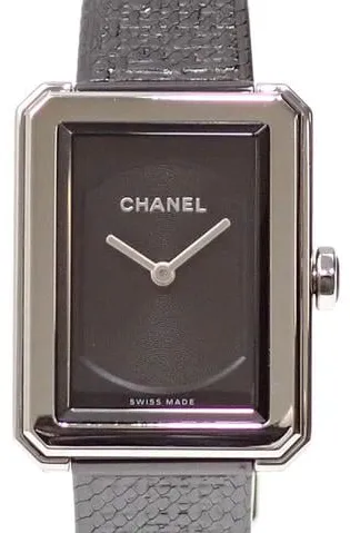 Chanel Boy-Friend 21.5mm Stainless steel Black