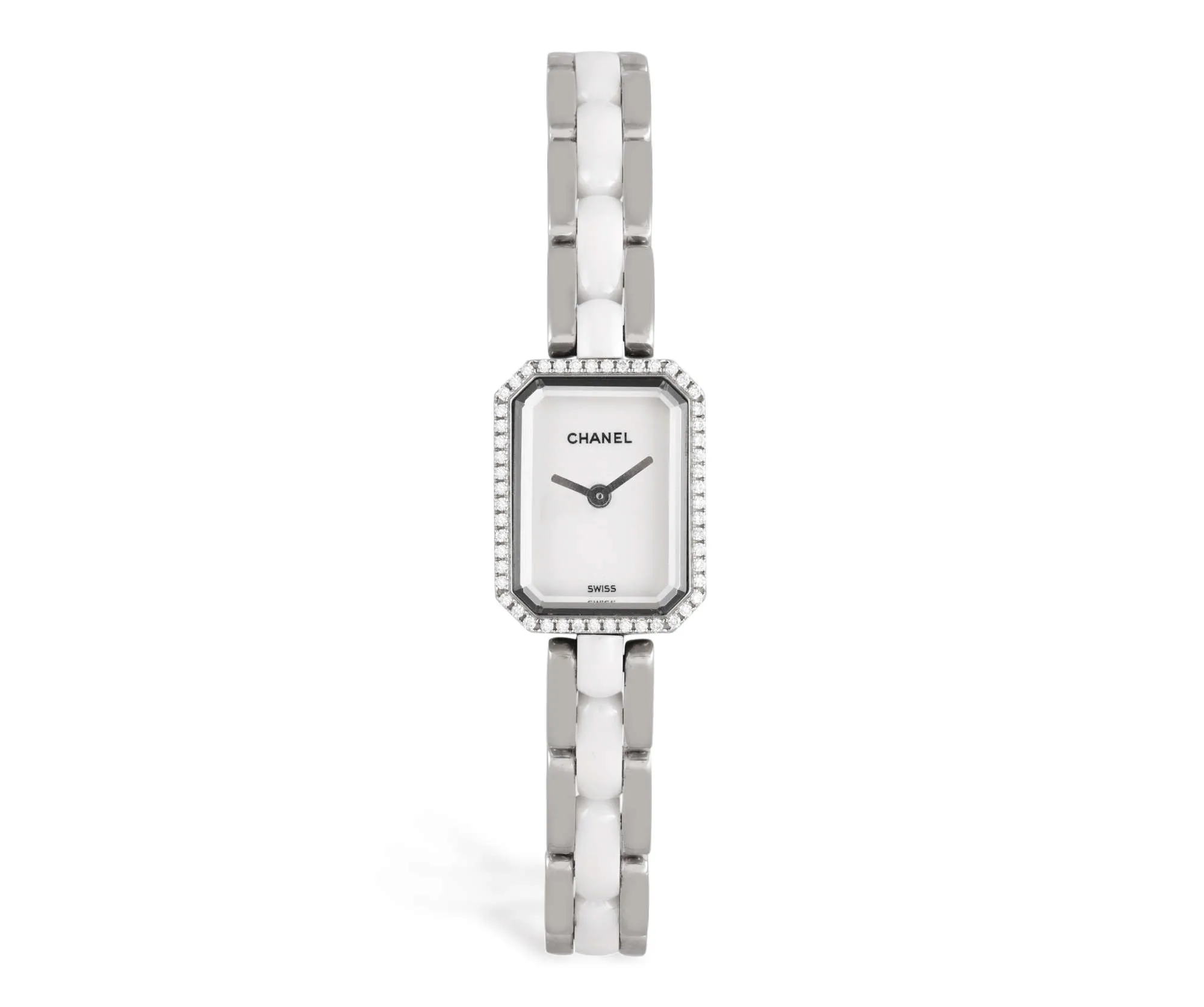 Chanel Première Stainless steel and Diamond White